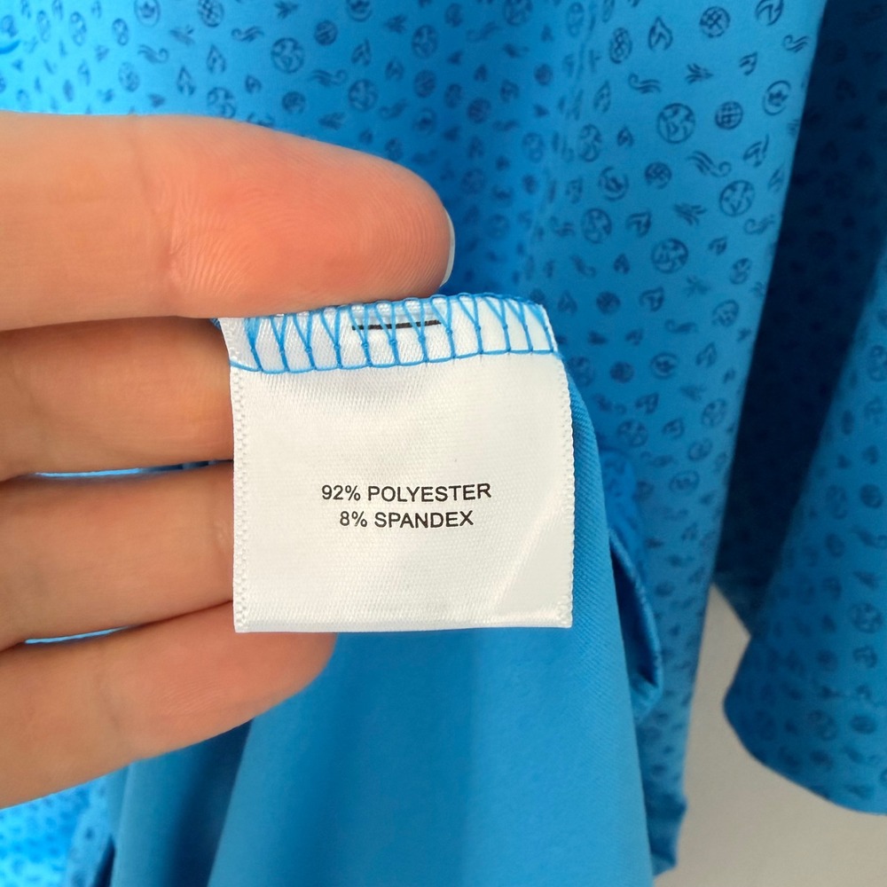 Peter Millar Crown Sport Summer Comfort Golf Polo Shirt (LG) NEW Lightweight - Picture 10 of 16